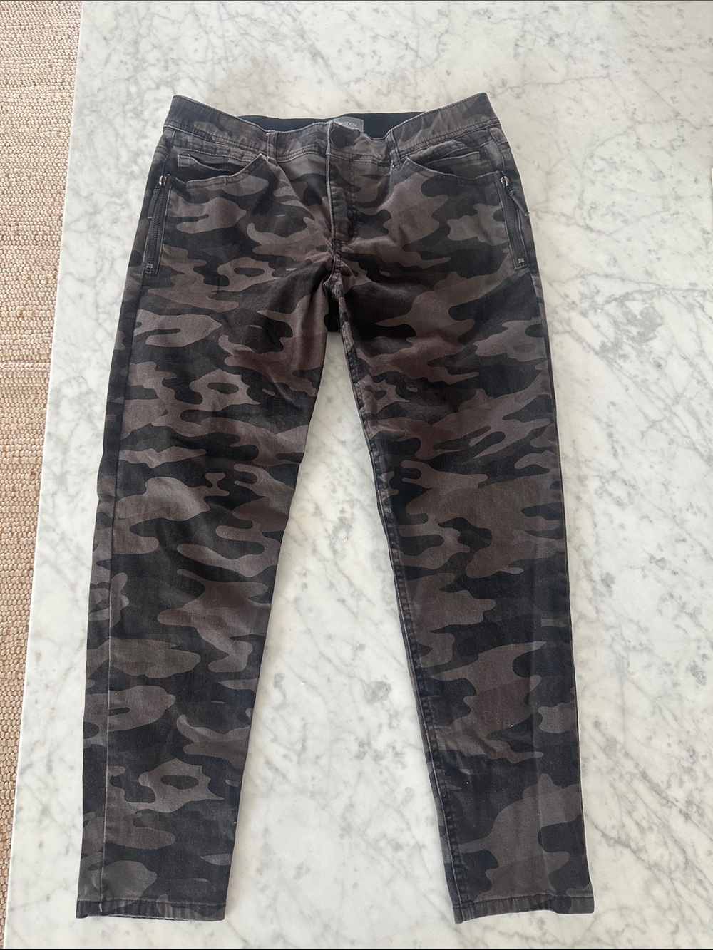 Wit & Wisdom High Rise Camouflage Jeans
